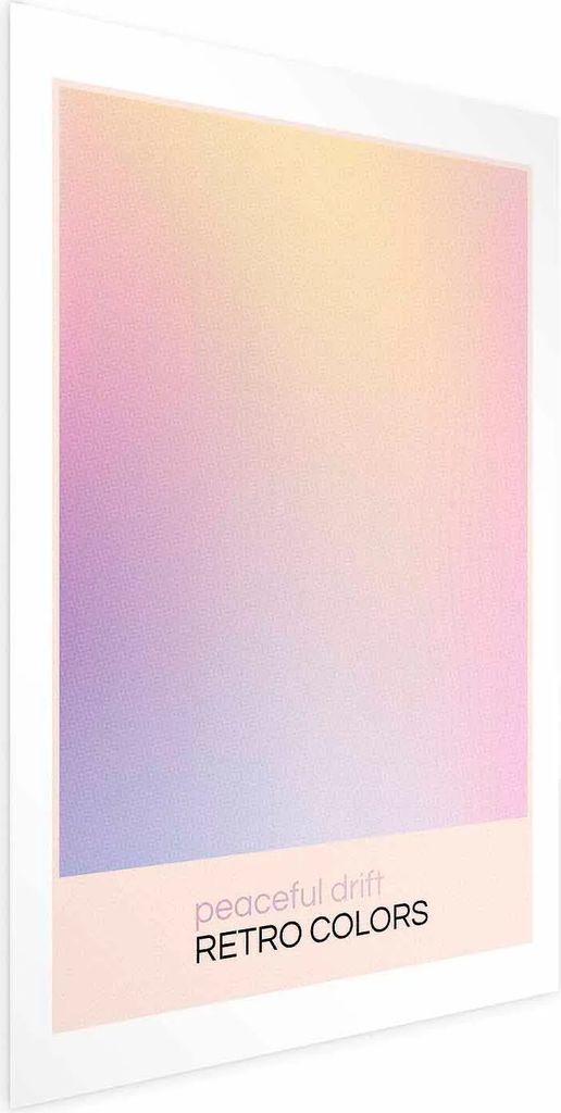 Posterpapier Poster - Peaceful Drift - Delicate Pastel Shades Creating a Harmonious Whole 40x60 cm Muster n-H-10016-ao-a
