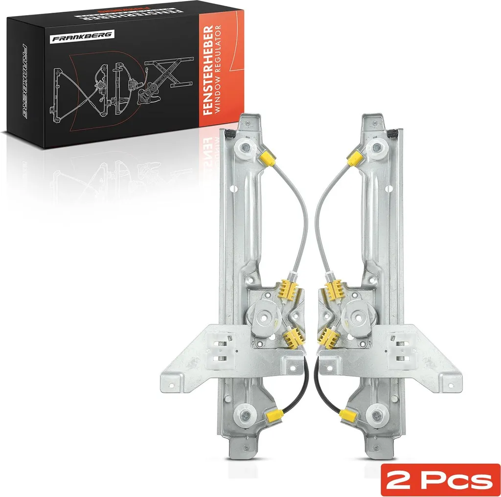Paire de Lève-vitres Arrière Robustes pour Peugeot 2008 et 208 I CU CA