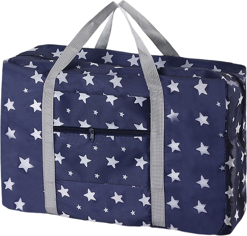 Faltbare Reisetasche, Tragetasche, Handgepäck, große Kapazität, wasserdicht, tragbare Aufbewahrungstasche mit Reißverschluss