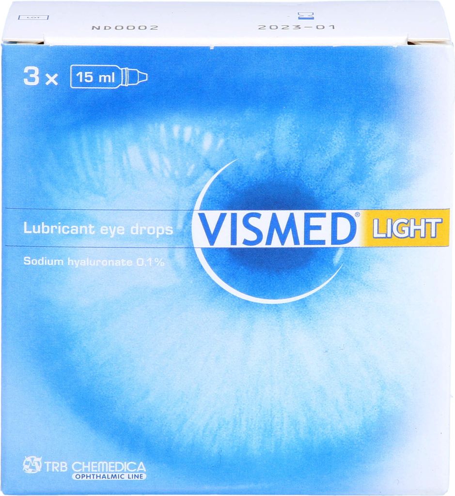 VISMED light gouttes oculaires mouillantes, solution de 45 Image du produit 