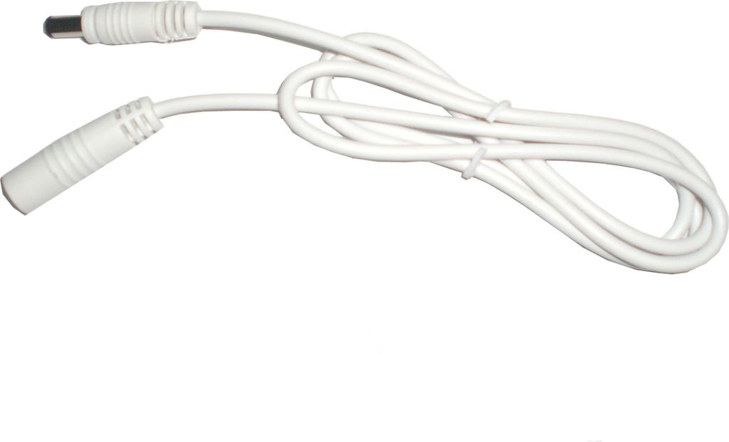1m Verlängerungskabel Hohllochstecker 5,5mm, 2-polig für einfarbige LED-Streifen