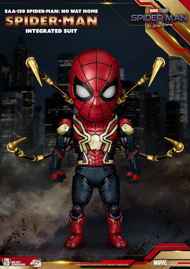 Spider-Man Figurine Articulée Stable et Robuste Integrated Suit EAA 17cm