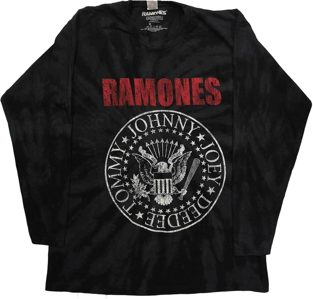 Ramones - T-Shirt für Herren/Damen Uni  Langärmlig RO4853 Produktbild 