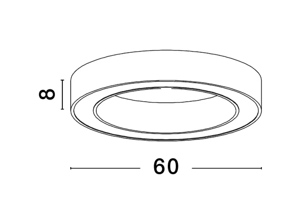 Plafonnier MORBIDO Nova Luce à Intensité Variable - Éclairage LED Doux - 9