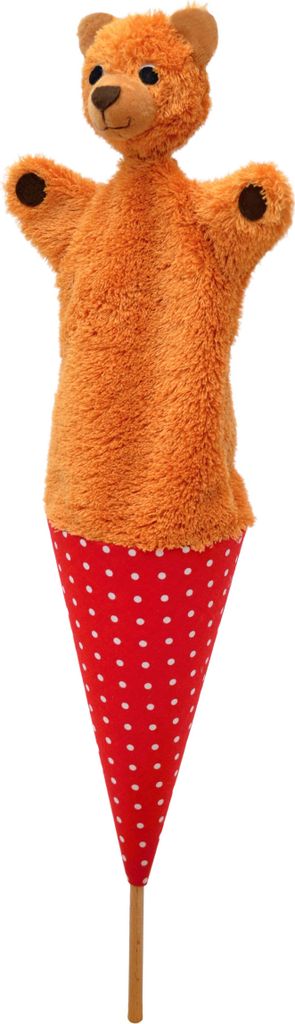 Tütenkasper / Tütenpuppen Bär 54 cm Mehrfarbig, 11611A