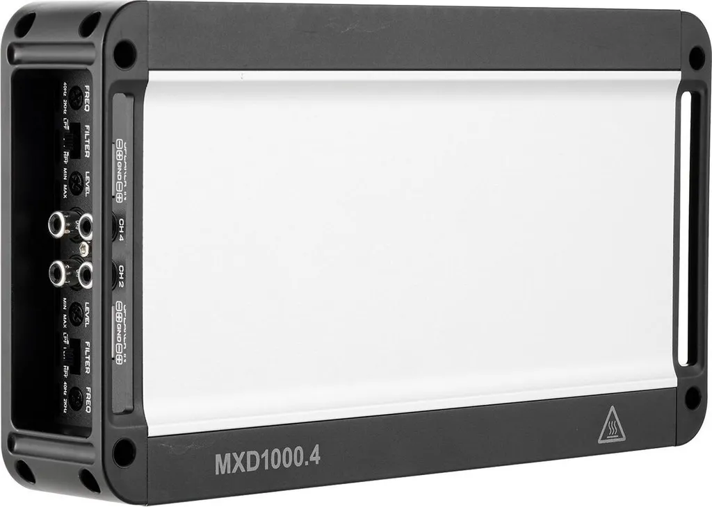 Amplificatore Auto 4000W Classe D | 4 Canali Ponticellabile 2 Ohm Stable