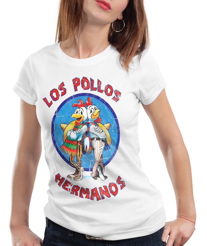 style3 Los Pollos T-Shirt Herren