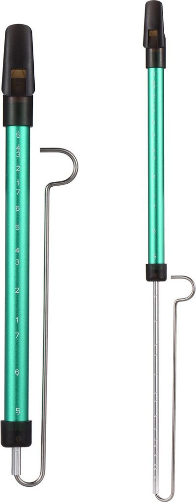 Metall-Schiebeflöte mit Stahl-Schiebestange Musikinstrument Spielzeug für Kinder Kazoo-Flöte für Eltern-Kind-Spiele Jungen und Mädchen