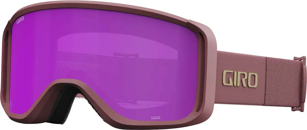 Masque Giro Sagen Femme Anti-buée avec Écrans Pink Amber et Yellow