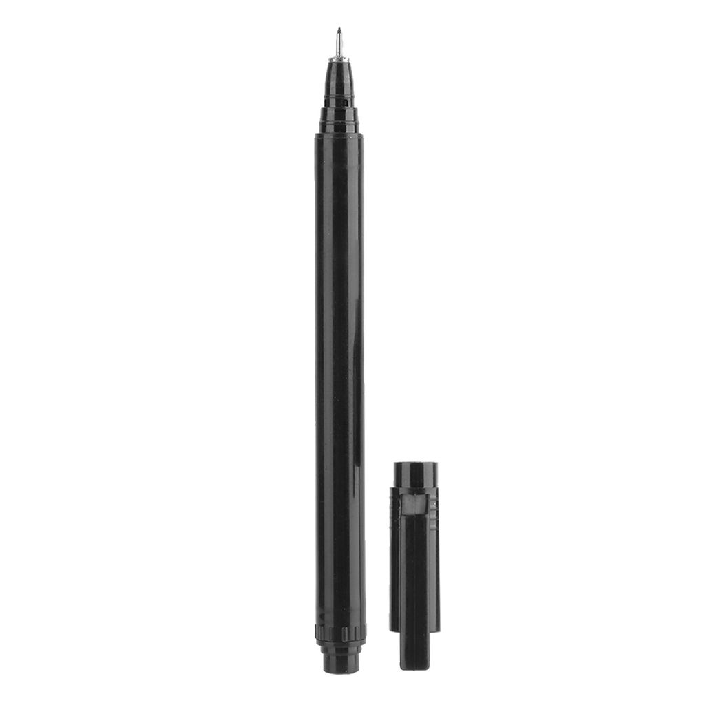 Professioneller tragbarer Nagel-Graffiti-Stift für DIY-Blumenmuster-Nageldesign und -bemalung, schwarze Farbe