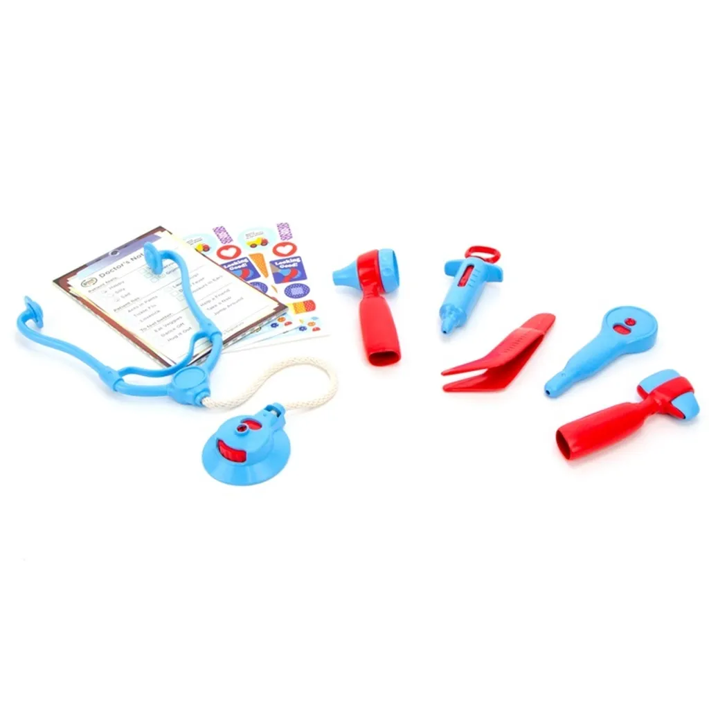 Jouet Médical pour Enfant Green Toys - Kit Docteur Idéal pour Apprendre