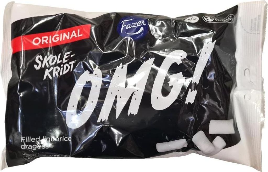 Fazer Skolekridt Original 400g - Schulkreide Produktbild 