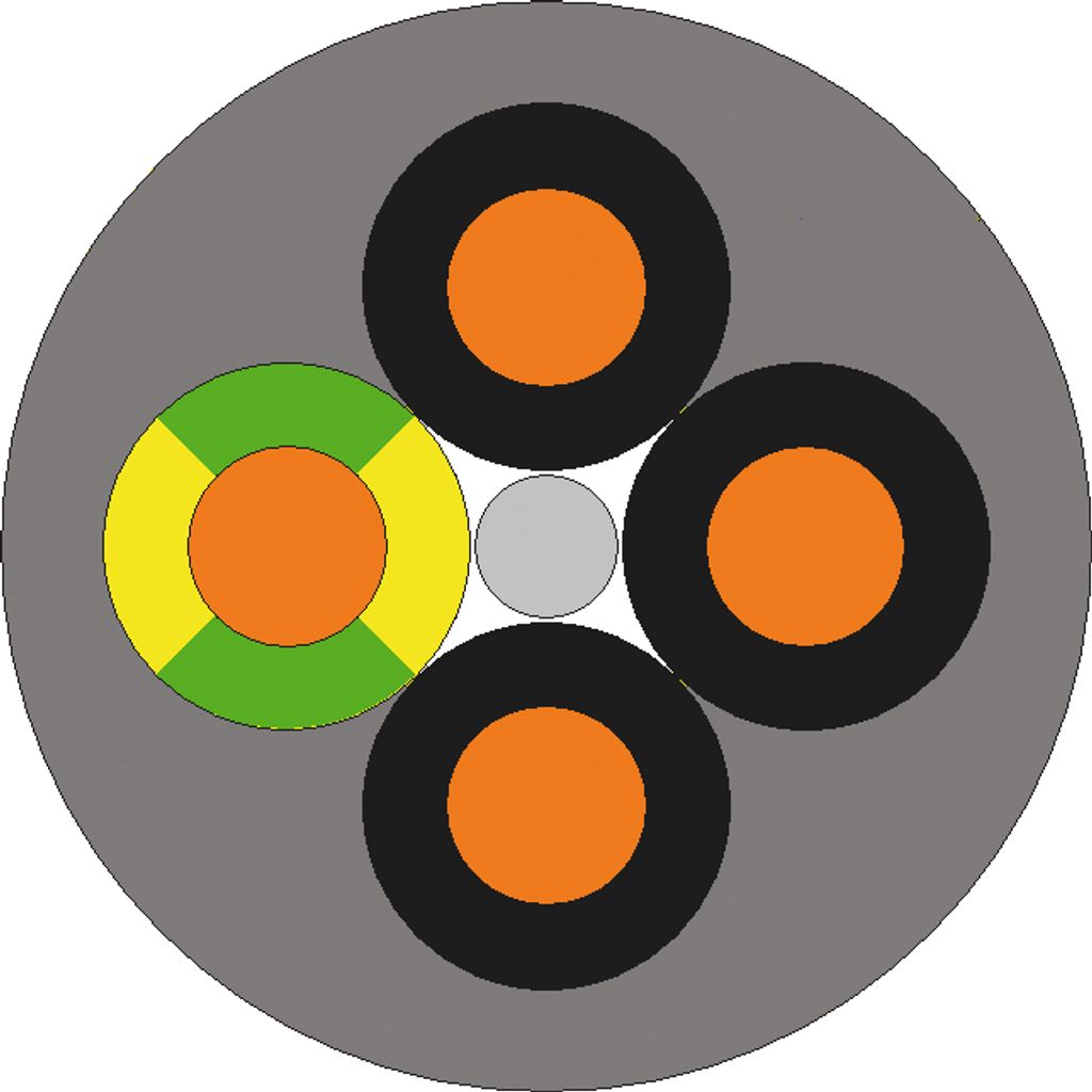 LAPP ÖLFLEX CLASSIC 110 Steuerleitung 7 x 0.75 mm² Grau 1119807-50 50 m (1119807-50)