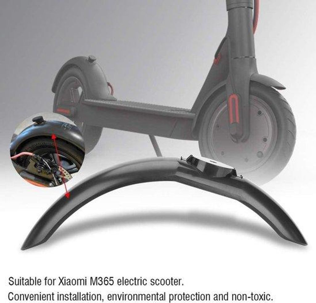 Scooter Vorderrad Abdeckung M365 Outdoor Ersatzteil Schwarz