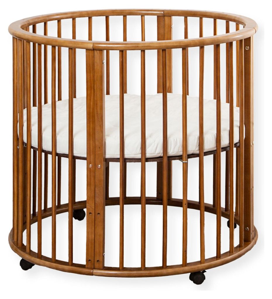 Buxibo Baby Box – Laufgitter – Runde Holz-Spielbox – Produktbild 