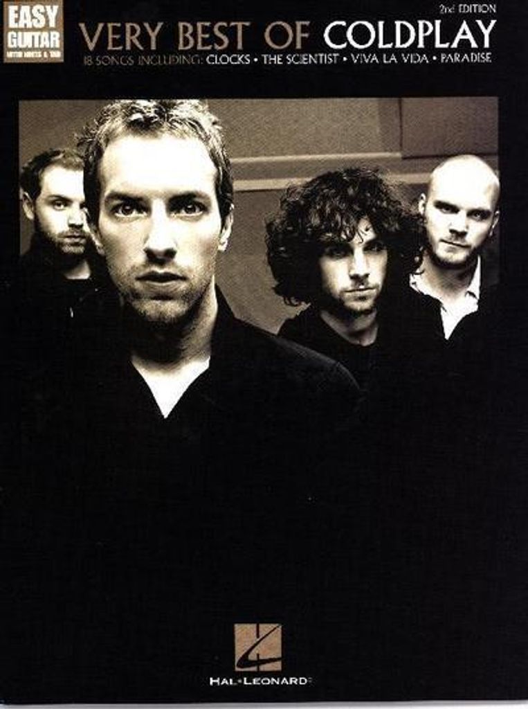 Il meglio dei Coldplay, 2a edizione (chitarra facile) Immagine del prodotto 
