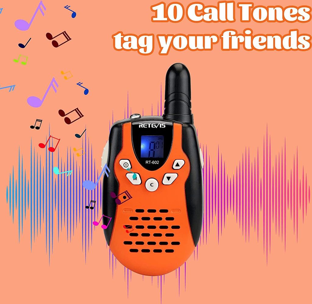 Retevis RT602 Walkie Talkie Kinder Aufladbar, PMR446, 8 Produktbild 7