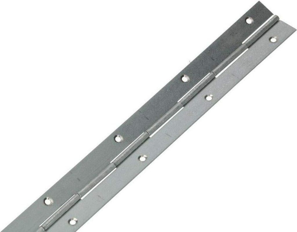 KOTARBAU Stangenscharnier Klavierband 1000 / 31mm Verzinkt Teilbar/Schneidbar Scharnier Kürzbar Stabil Anschweißband Scharnierband Möbelscharnier