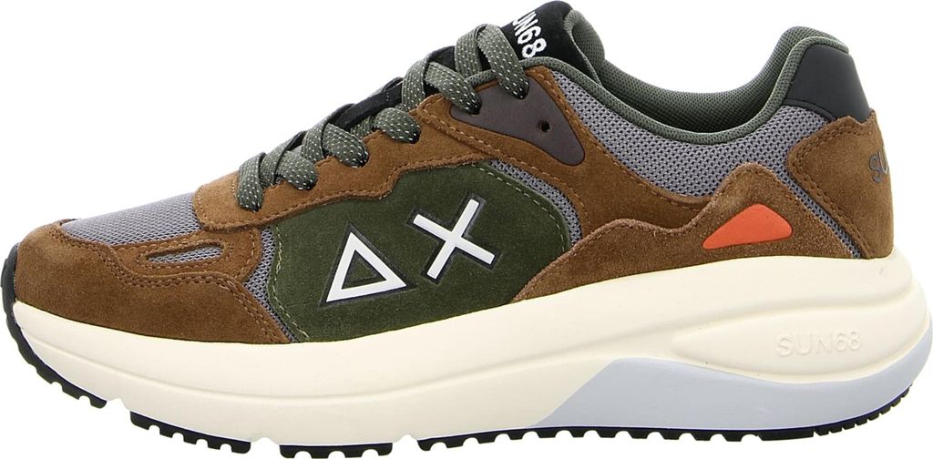 Sun68 Sneaker Low Herren 32313237323639 Braun 47 EU
