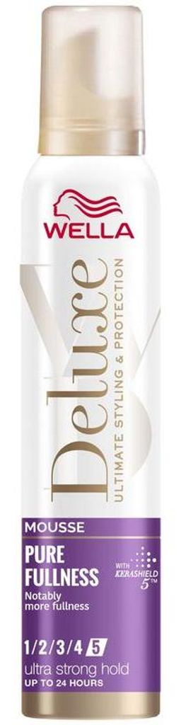 Wella Deluxe mousse pure fullness (200 ml) Produktbild 
