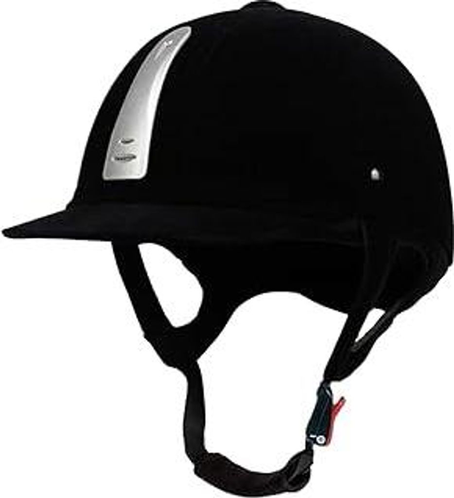 Reithelm Samt | Bequeme Verstellbare Reithut-Sporthelme | Für Wettkampfsport, Radsport, Damen, Herren, Teenager, Familie, Freunde