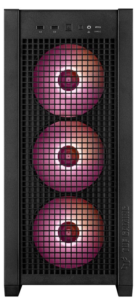 Asus Geh TUF Gaming GT302 Case TG ARGB noir Image du produit 