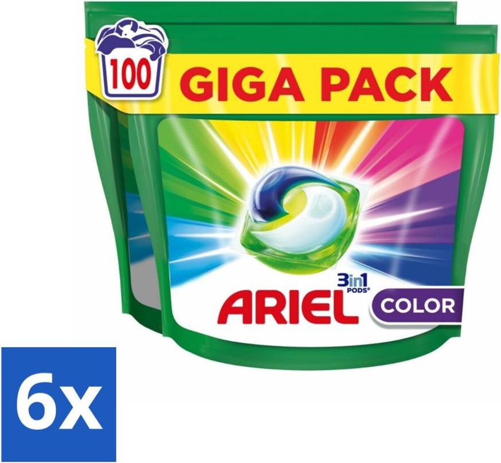 Ariel - 3in1 Waschmittel-Pods - Color - 100 Pods - Produktbild 
