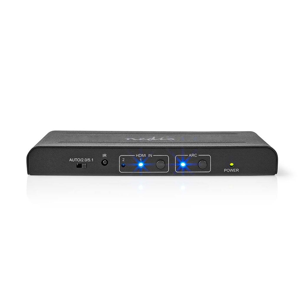 Nedis HDMI  Extractor - 2x HDMI Input - TosLink Female / 1x Produktbild 