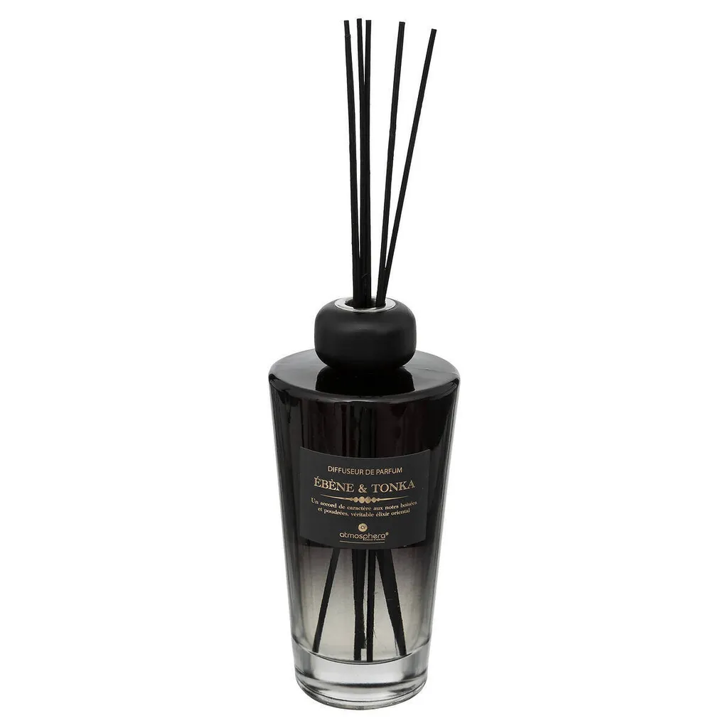 Diffuseur de Parfum d'Ambiance 500ml Alma en Verre Senteur Tonka