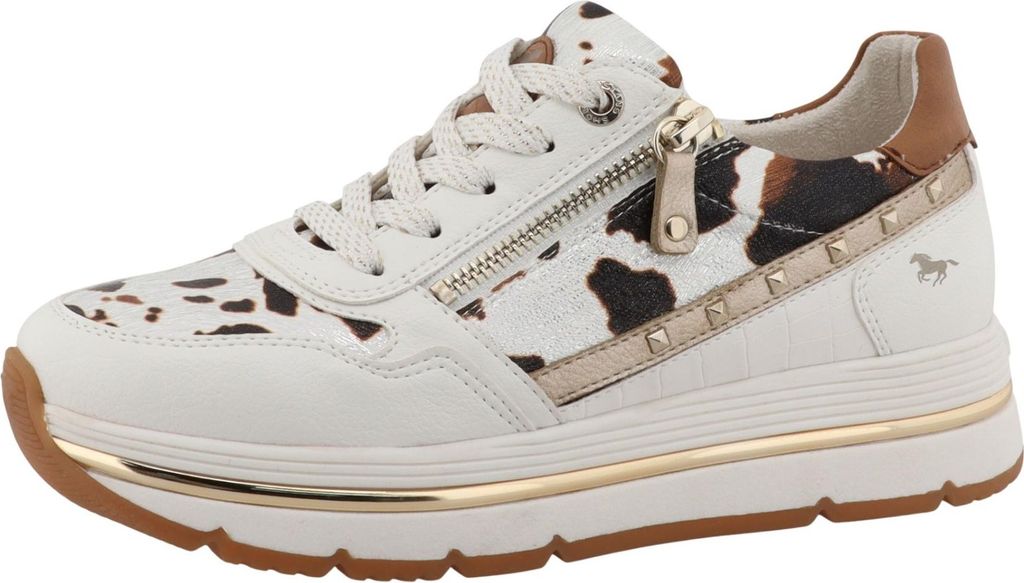 Mustang Damen Low Sneaker Low Top 15M0332007 Weiß