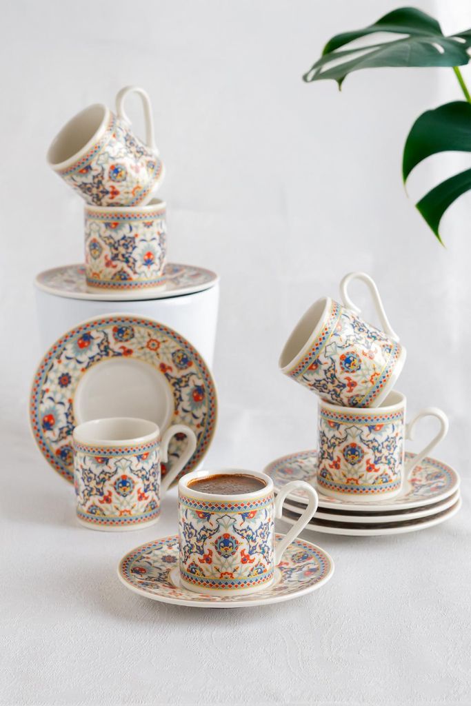 AEN OTTO Türkische Kaffeetassen, Mokkatassen - Set 6er, Produktbild 