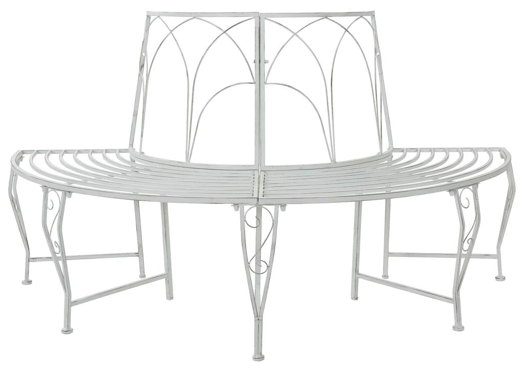 vidaXL Panchina a forma di albero a 4 posti 160 x 80 x 89 Immagine del prodotto 