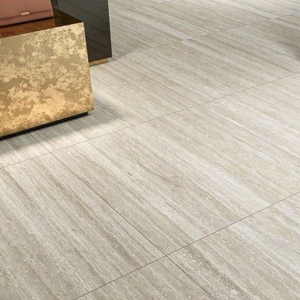 CASA39 Fliesen Travertin Grau 60x60 cm Margres Prestige