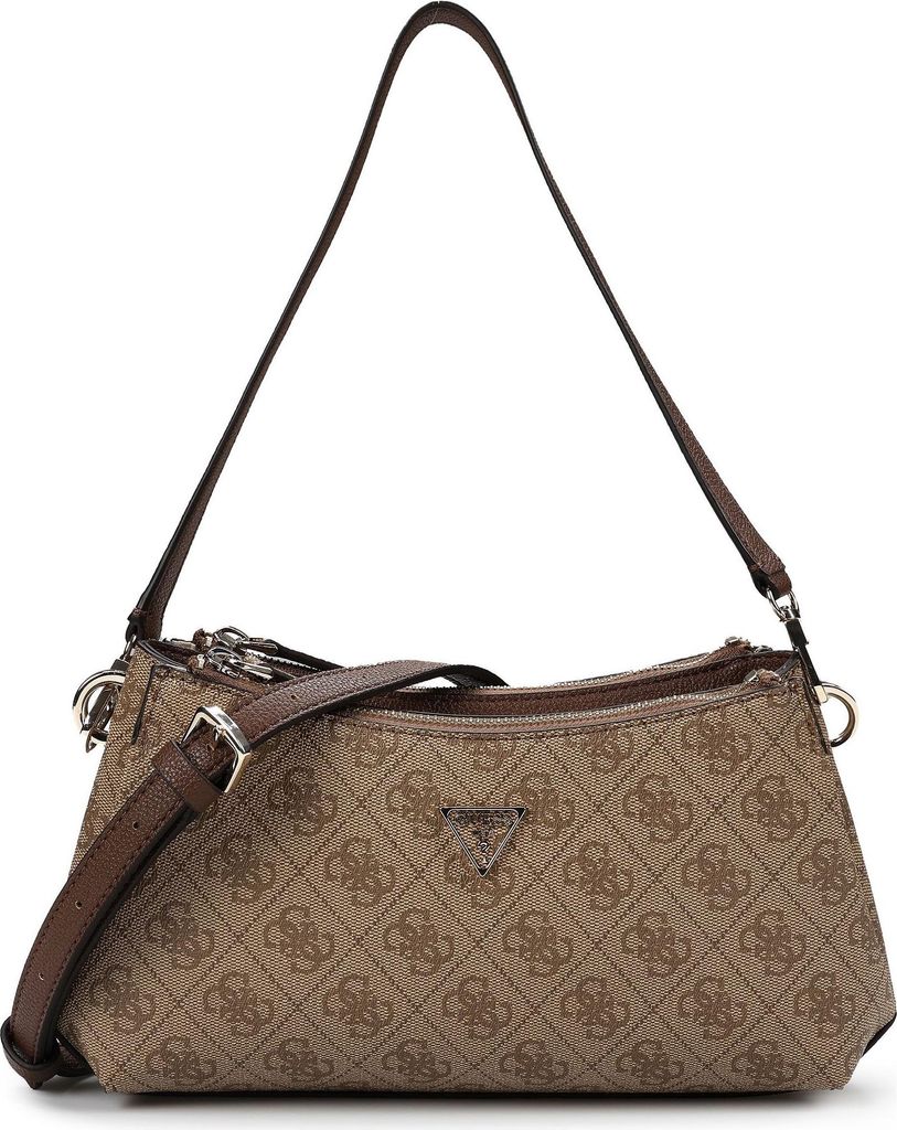 GUESS Umhängetasche Noelle II Latte Logo/Brown
