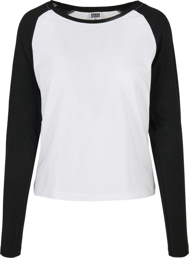 Urban Classics Dámske - RAGLAN Longsleeve weiß - M Obrázok produktu 