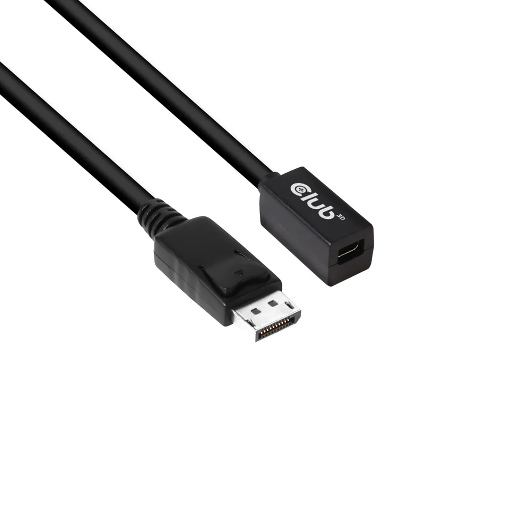 Cavo Prolunga Club3D Mini DisplayPort a DisplayPort 1.4 8K HDR 1m