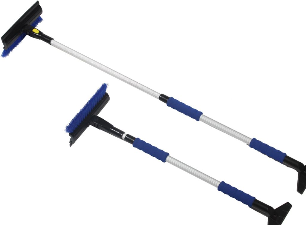 Teleskopowa skrobaczka do lodu IWH z trzepaczką, 130 cm Zdjęcie produktu