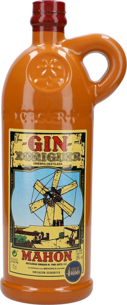 GIN XORIGUER CANET FLASCHE 38% 0,7 ltr. Produktbild 