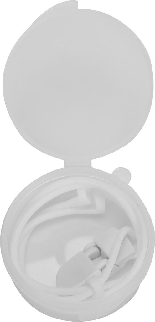 Hinter-dem-Ohr-Hörgeräte-Clipseil aus elastischem Silikon mit Verlustsicherung für Kinder (Weiß)