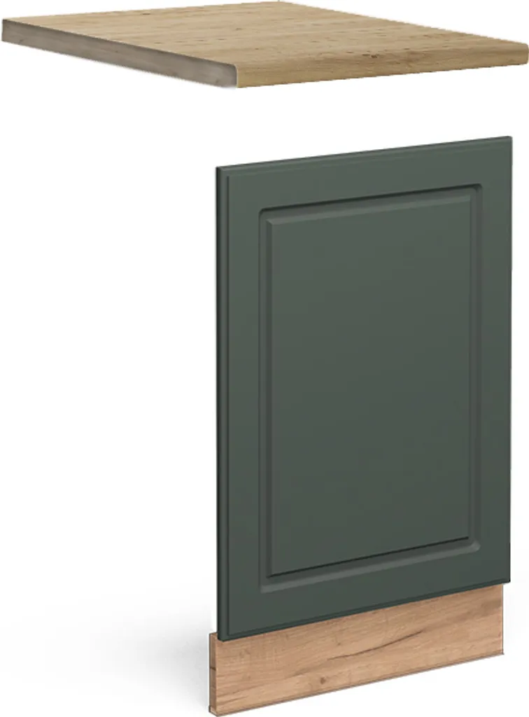 Pannello Frontale Vicco 45cm Fame-Line Verde Oro e Quercia