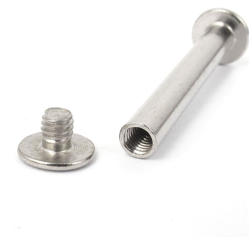 a16011400ux0250?Schraube Post Fotoalbum vernickelt Schraube Post Binder Binding Werkzeug 5?x 40?mm 20?Stš¹ck de