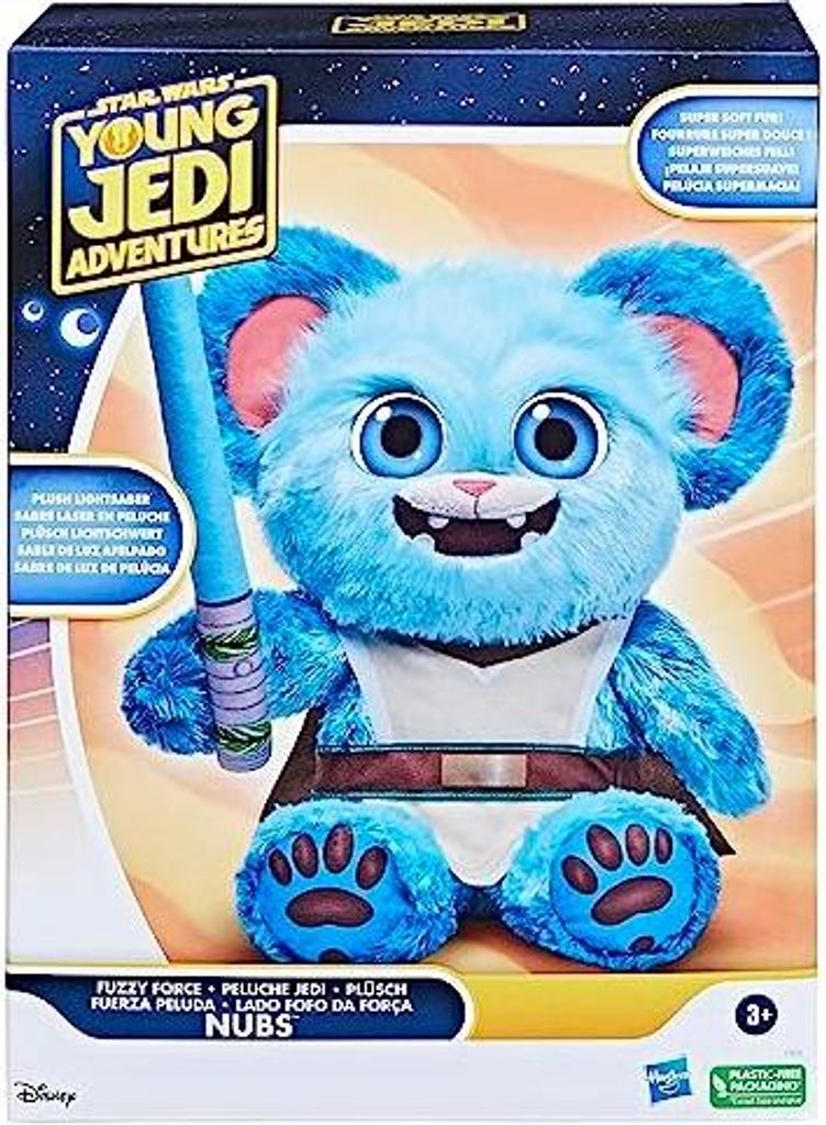 Star Wars Grosser Nubs-Maskottchen 40 Cm Abenteuer Des Jungen Jedi-Teddybärs
