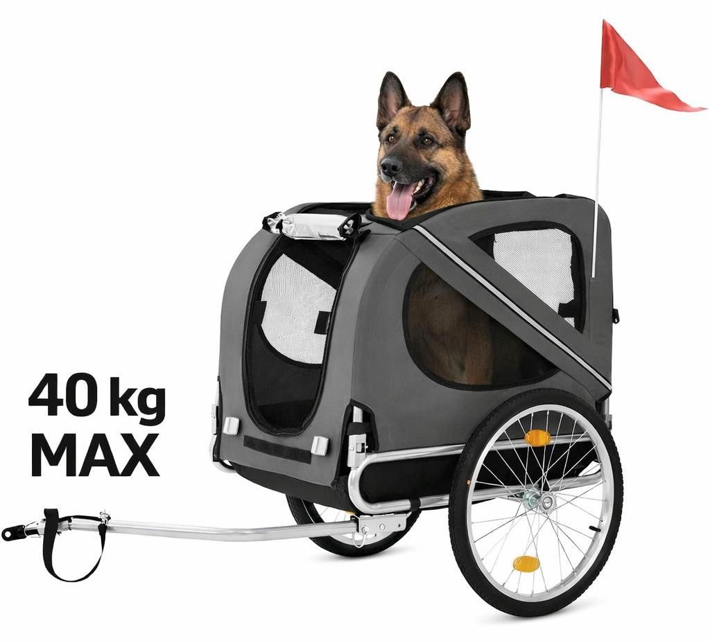 LUXTOM | Hundeanhänger, Hundebuggy, bis 40kg, Produktbild 