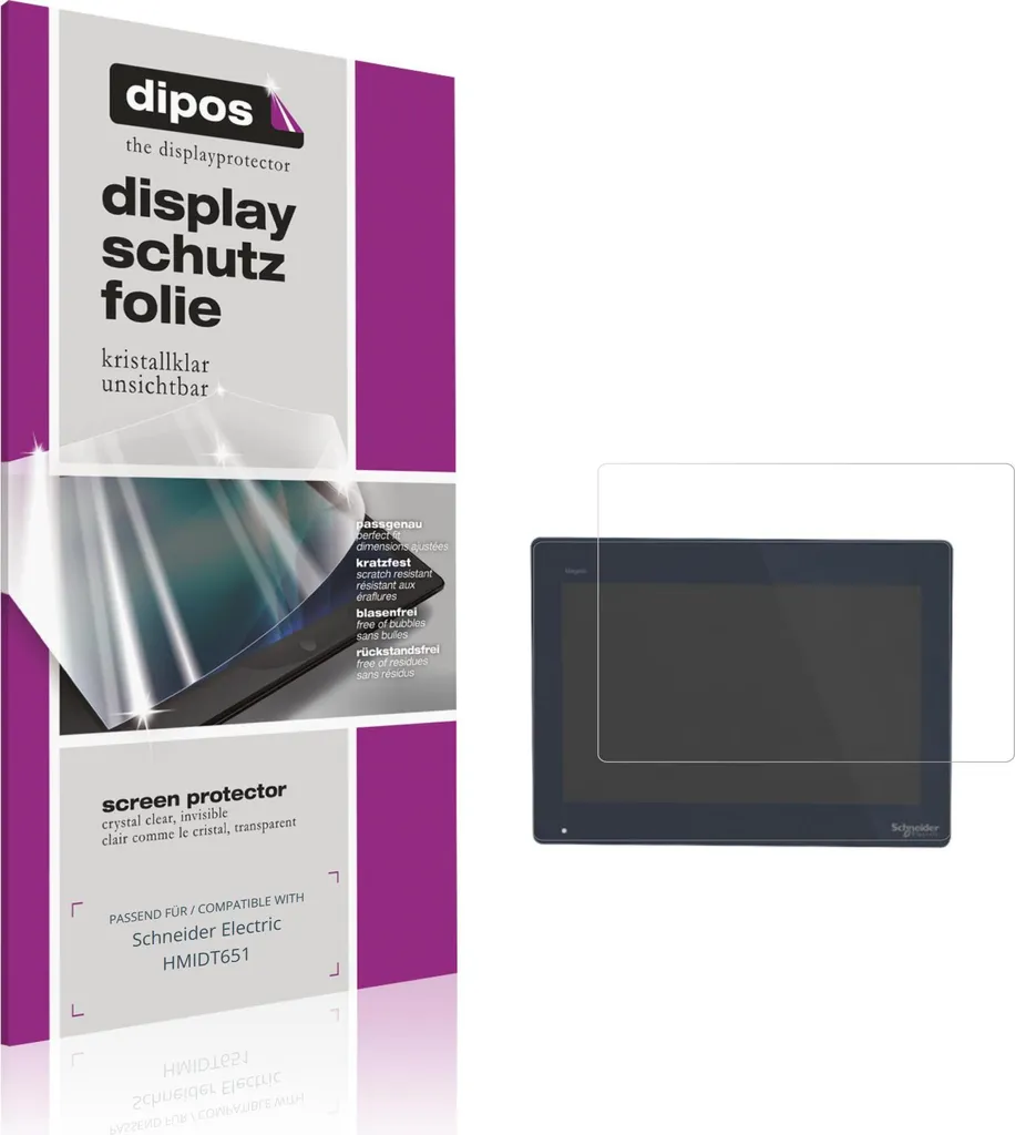 Offerta 2x Pellicole Schneider Electric HMIDT651 - dipos Claro 12.1"