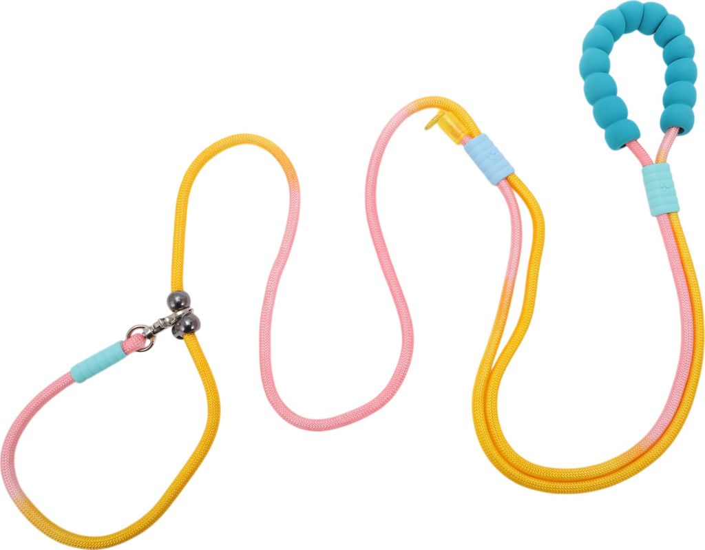 Freihändige Hundeleine, verstellbare Crossbody-Taillenleine Multifunktion, 2,5 m 8,2 ft Laufleine, Joggingleine, Griff Schaumstoff für kleine mit...