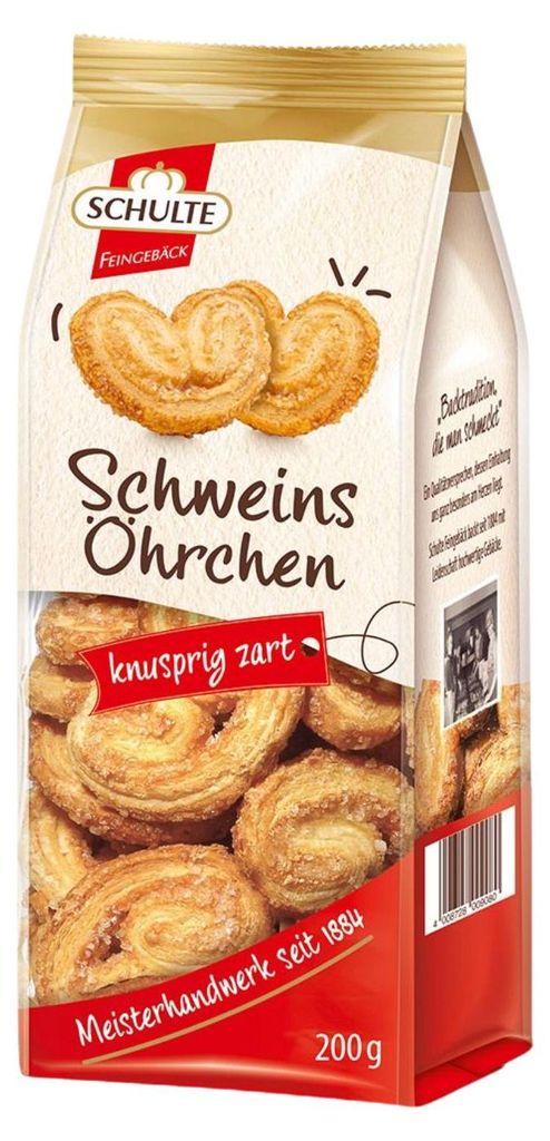 Schulte Schweinsöhrchen, 250g Produktbild 