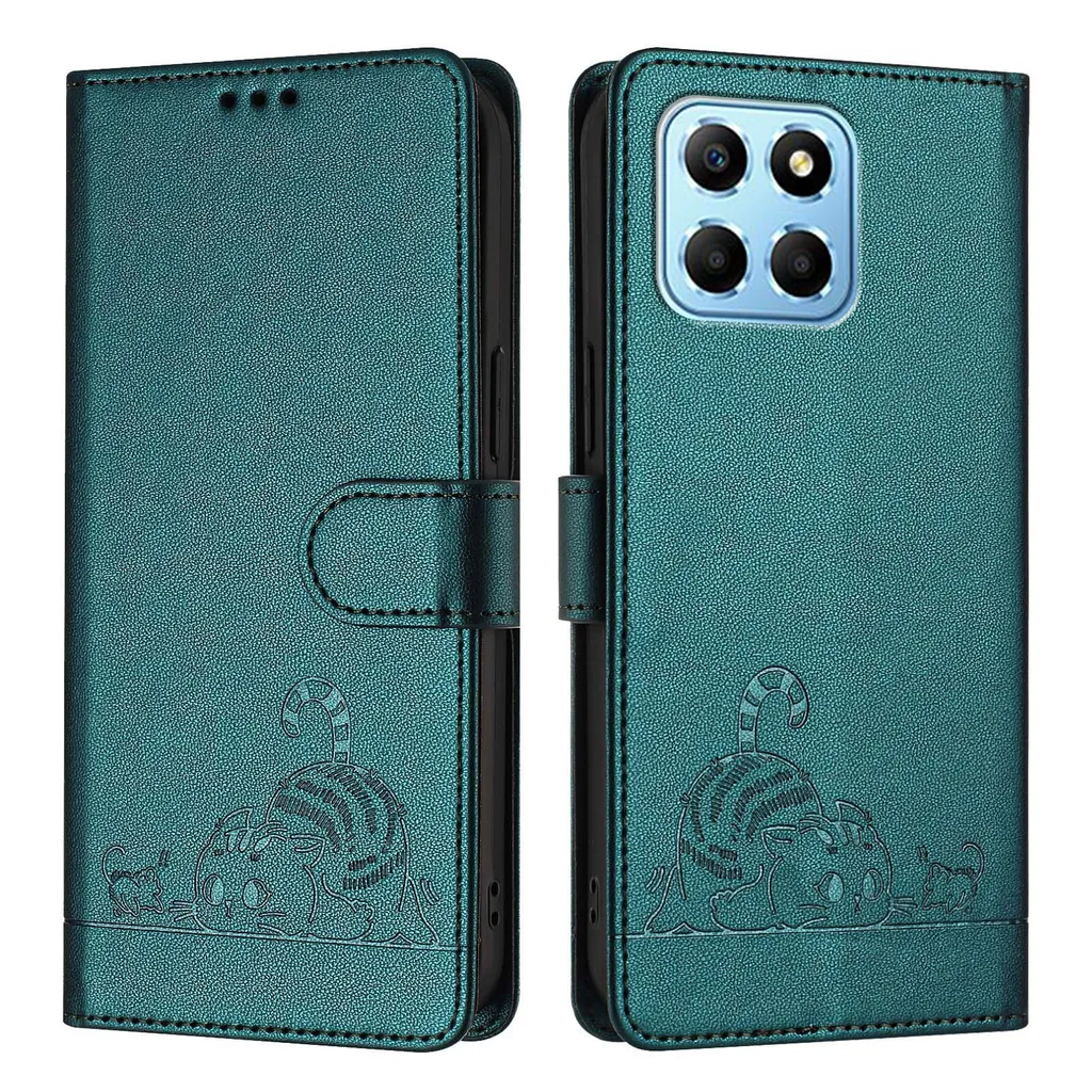 Custodia Elegante Honor X8 5G 2022 Orizzontale Pelle DFV mobile