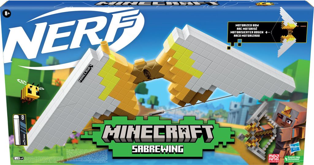 Nerf Minecraft Sabrewing