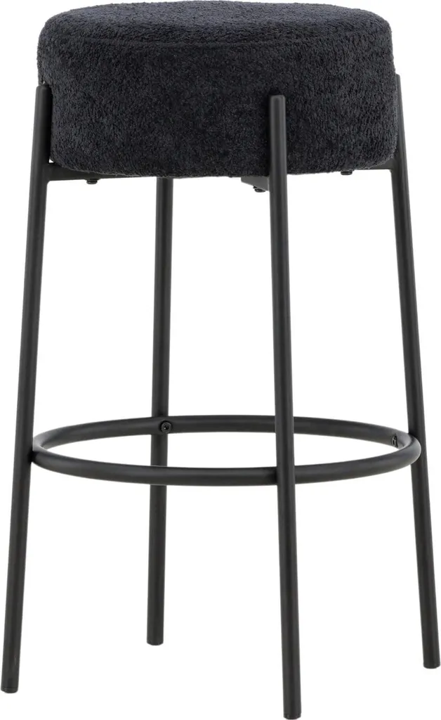 Venture Design Tucson Barhocker Noir - Tabouret de Bar Design Chic - 13