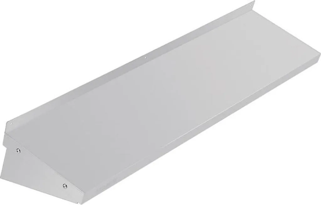 Étagère murale de cuisine 120 cm Vogue en inox - Gain de place réel